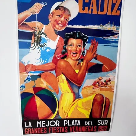 公寓 Gatu Premium Flamenca , Preferente Mayores De 25 Anos Y Familias 加的斯